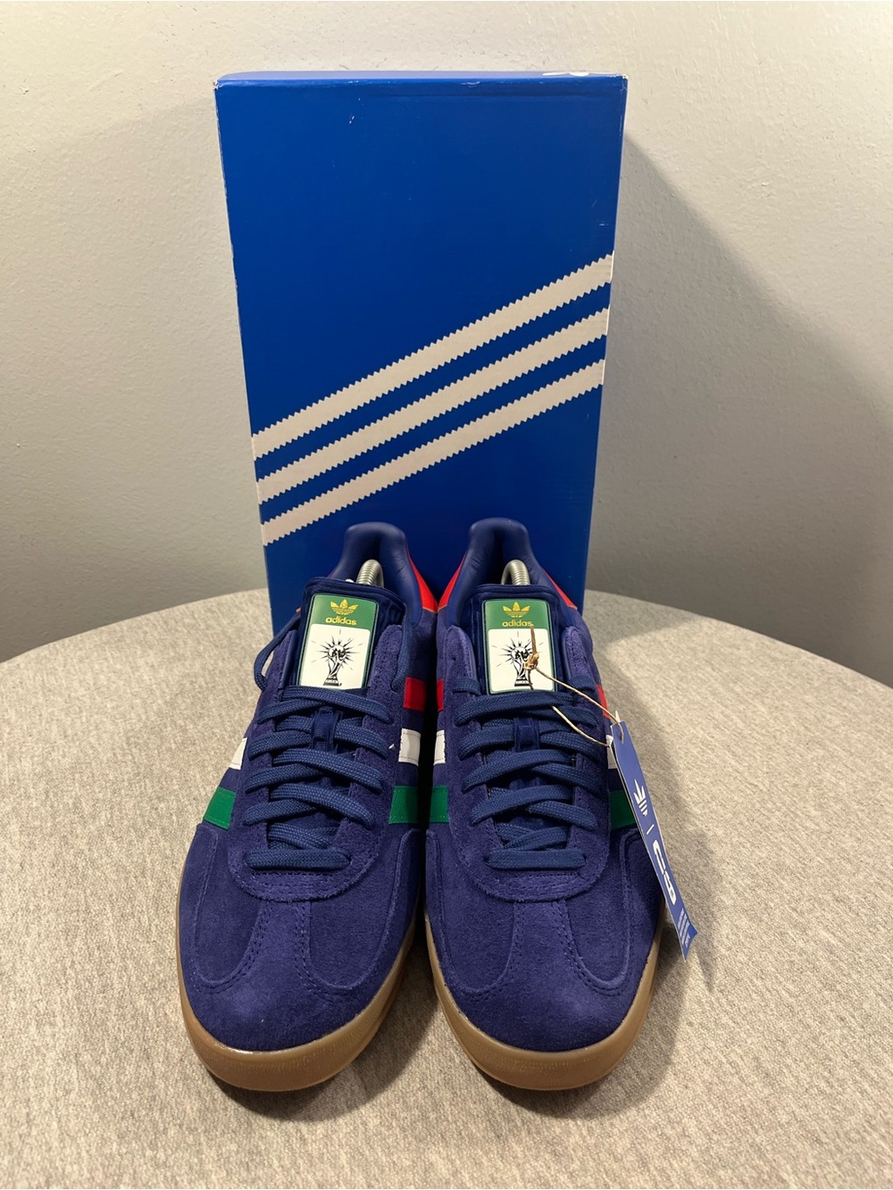 Adidas Originals Gazelle Indoor FIFA World Cup 2026 Italy Men’s Size 11.5 IH9666 - Picture 4 of 12